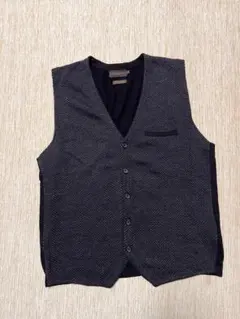 ベスト ヘリンボーン