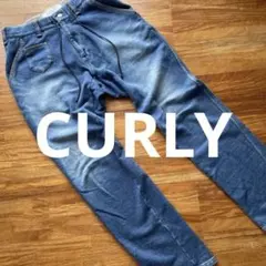 【希少別注】CURLYマザリントラウザーズrroomm スウェットデニム 1