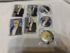 くじメイト Fate/strangefake ギルガメッシュ 缶バッジ - メルカリ