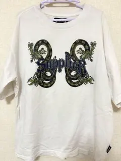 supplier サプライヤー Tシャツ スネーク 蛇 白