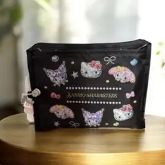 しまむら SANRIO キャラクター エコバッグ ブラック 新品未使用