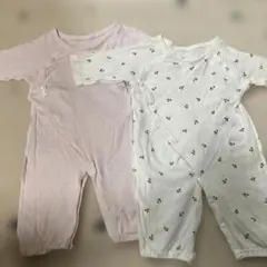 プティメイン　カバーオール　2枚セット