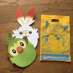 ポケモンショップ袋とサンバイザーセットのサムネイル