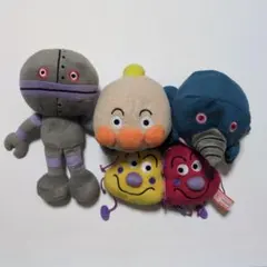 アンパンマンキャラクター ぬいぐるみ ４体セット