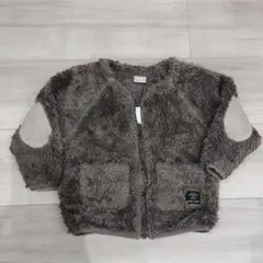 petit main フリースもこもこ ジップアップアウター　90サイズ