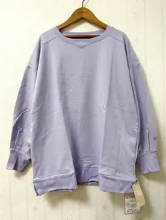 studio CLIP ラベンダー スウェット トレーナー トップスF