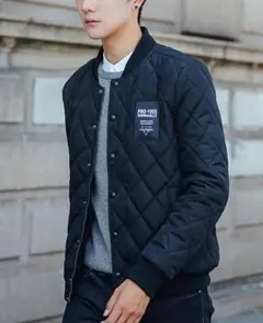 キルティングジャケット メンズ おしゃれ 中綿ジャケット