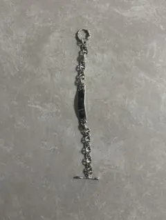 ヴィンテージ IDブレスレット SILVER 925 ハート金具 - メルカリ