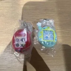 たまごっち シャカシャカチャームコレクション2 セット　ござるっち　くちぱっち