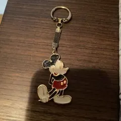 ミッキーマウス　キーホルダー　レトロ