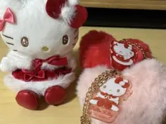 サンリオ 当たりくじ ハローキティ バッグチャーム 3点