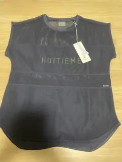 HUITIEME 半袖 メッシュTシャツ ネイビーのサムネイル