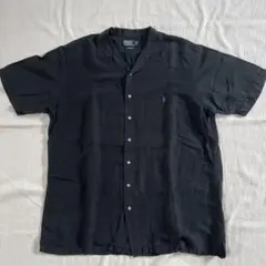 Polo by Ralph Lauren ブラック オープンカラーシャツのサムネイル