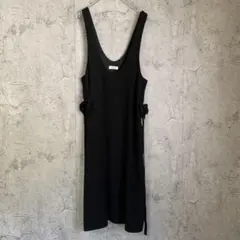 INGEBORG 黒 Vネック ワンピースのサムネイル