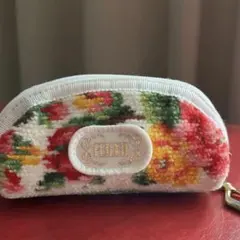 FEILER花柄ミニポーチ【未使用に近い】