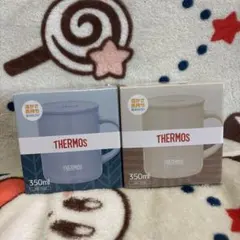 THERMOS 350ml 真空断熱マグカップ 2個セット