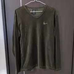 KARL KANI ベロア長袖カットソー Mサイズ