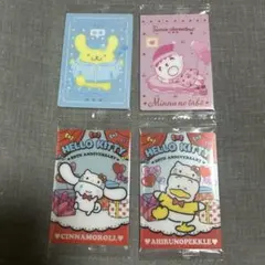 サンリオキャラクターズ　ウエハース　4枚