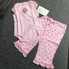 カーターズ■ボディスーツ ■カットパンツ■セットアップ■いちご■6M■70cm