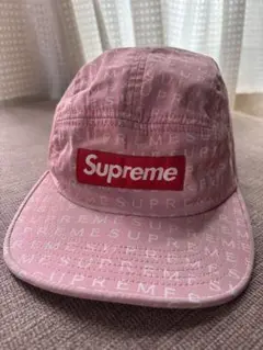 【希少商品】supreme シュプリーム　キャップ　ピンク