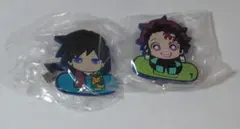 ばんちょうこうヘアクリップ　鬼滅の刃　冨岡義勇　竈門炭治郎