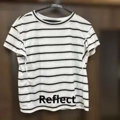 Reflect ボーダー柄 半袖カットソー サイズ11のサムネイル