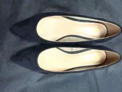 未使用　ナチュラルビューティーブラックパンプス Natural Beauty Ｍ