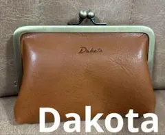 【新品】Dakota ダコタ ラルゴ がま口財布 牛革レザー 小銭入れ コイン入