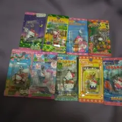 ご当地キティマスコット 2004年〜2005年 新品未使用品 8点セット