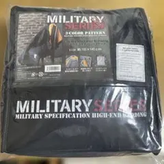 MILITARY SERIES レイヤードライナーハーフケット　ブラック