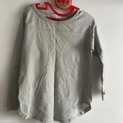 値下げ quot; use fith グレー 長袖カットソー