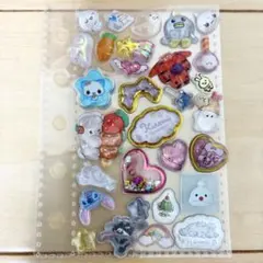 ボンボンドロップシール　おすそ分け　スンスン　タイル　サンリオミニ　たまごっち