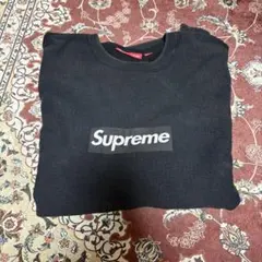 Supreme Washed Box Logo Crewneck 