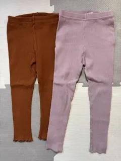 GLOBAL WORK & branshes レギンス パンツ　2点 100cm