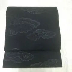 正絹   夏  黒共帯