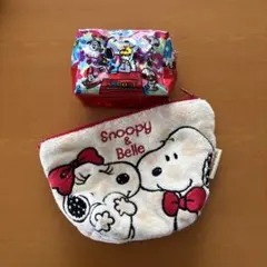 スヌーピー ポーチ 2個セット