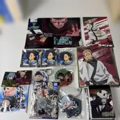呪術廻戦 グッズセット14点 まとめ買いお得！ 缶バッチ、キーホルダー、メモ帳