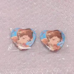 天満光 2点セット ハート缶 あんスタ 缶バッジ