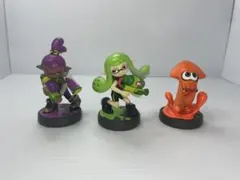 amiibo ガールライムグリーン　イカオレンジ　ボーイパープル　限定アミーボ