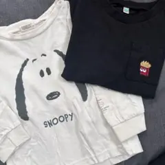長袖Tシャツ 2枚セット 90cm・95cmのサムネイル