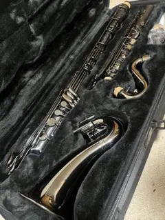 【新品】バスクラリネット ブラックエディション lowC エボニー管体のサムネイル
