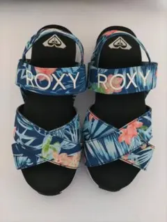 【美品】ROXY トロピカル柄 サンダル 24cmのサムネイル