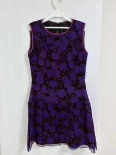 ANNA SUI アナスイ　イチゴ　ワンピ　パープルのサムネイル