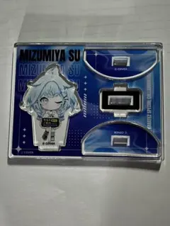 カラ鉄　カラオケの鉄人　アクリルスタンド　水宮枢　flow glow ホロライブ