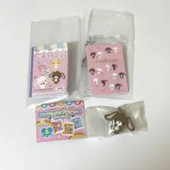 サンリオキャラクターズ じゆうちょう＆下じきセットチャーム2 シュガーバニーズ