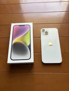 Apple iPhone 14 Plus ホワイト本体 箱付き