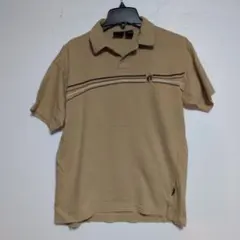 HANG TEN mハンテン ポロシャツ ベージュ 18/20サイズ 古着K30のサムネイル