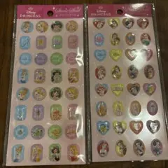 ディズニープリンセス シールセット 2シート