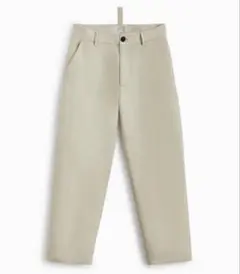 ZARA×スタジオニコルソン ツイルスーツパンツ 36 ホワイトのサムネイル