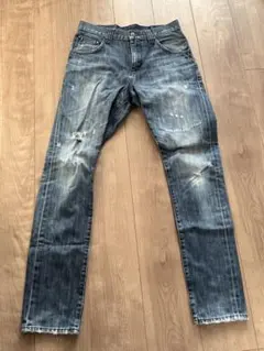 [まとめて購入で更に割引可能]スリムフィットジーンズ 30インチ